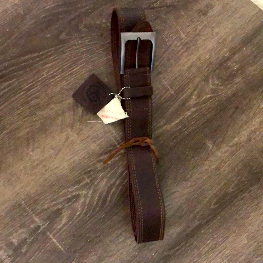 Never Worn Hide & Drink Leather Belt